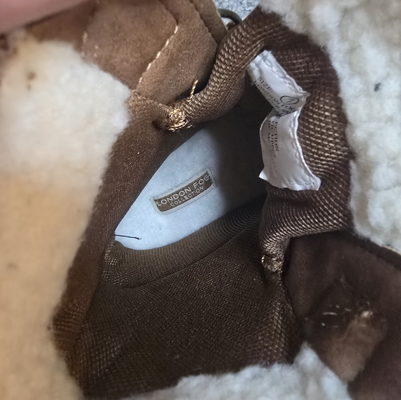 London Fog Little Kids Winter Water Boots Size 7 Good Pre-loved Condition - Picture 7 of 9
